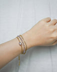 Aveline Pink Pearl Bracelet