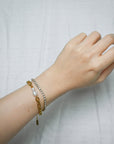 Alex Tennis Bracelet | Gold