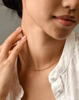 Lina Sparkles Necklace | Gold