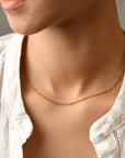 Lara Chain Necklace | Gold