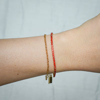 Laura Tennis Bracelet | Scarlet