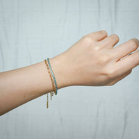 Laura Tennis Bracelet | Teal