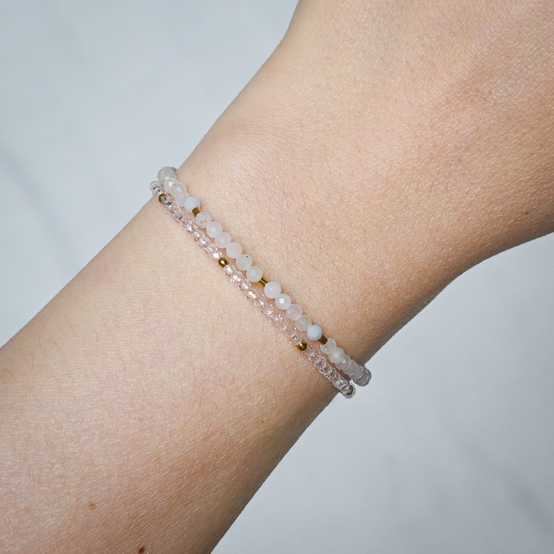 Tasha Bracelet | Sheer Pink