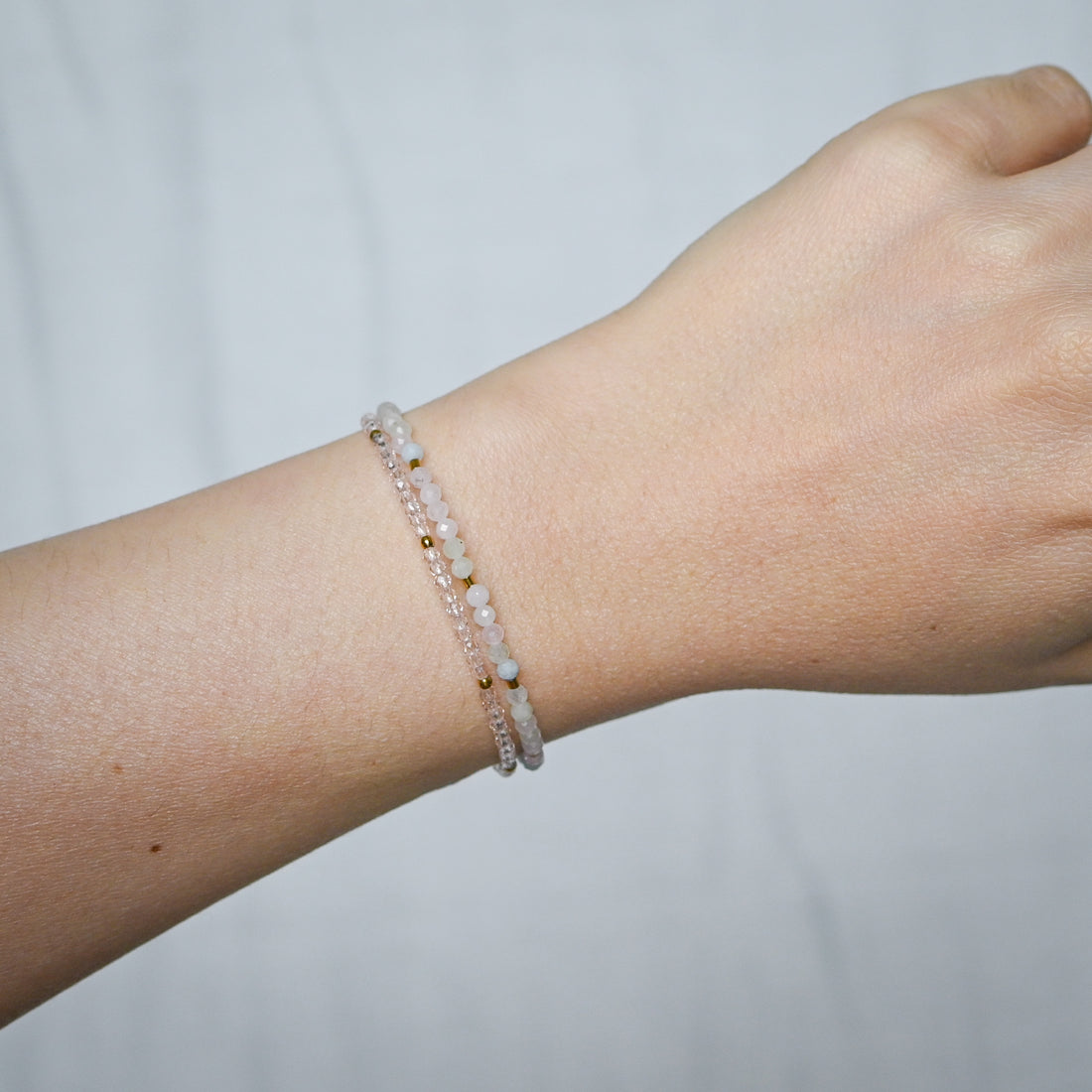 Tasha Bracelet | Sheer Pink
