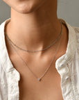 Lara Chain Necklace | Silver