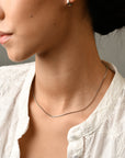 Philippa Chain Necklace | Silver
