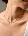 Mandy Chain Necklace | Silver