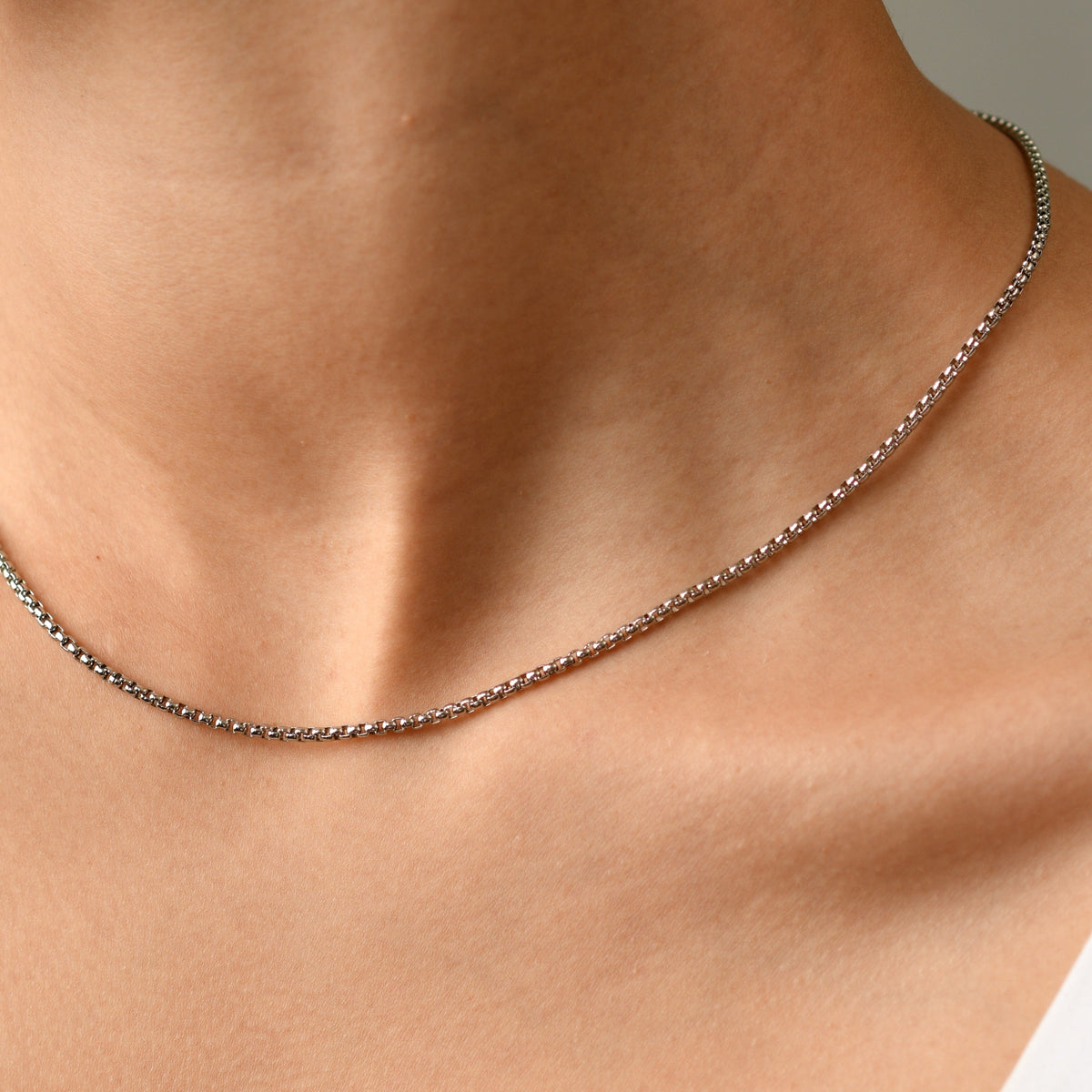 Mandy Chain Necklace | Silver