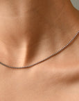 Mandy Chain Necklace | Silver