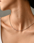 Mandy Chain Necklace | Silver