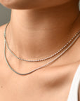 Mandy Chain Necklace | Silver