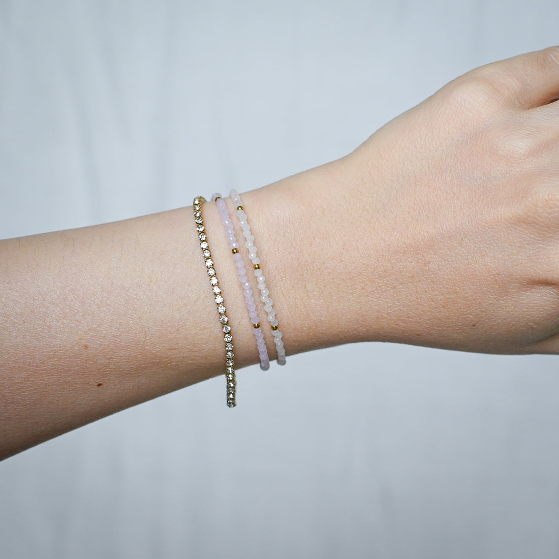 Tasha Bracelet | Lotus Seed White