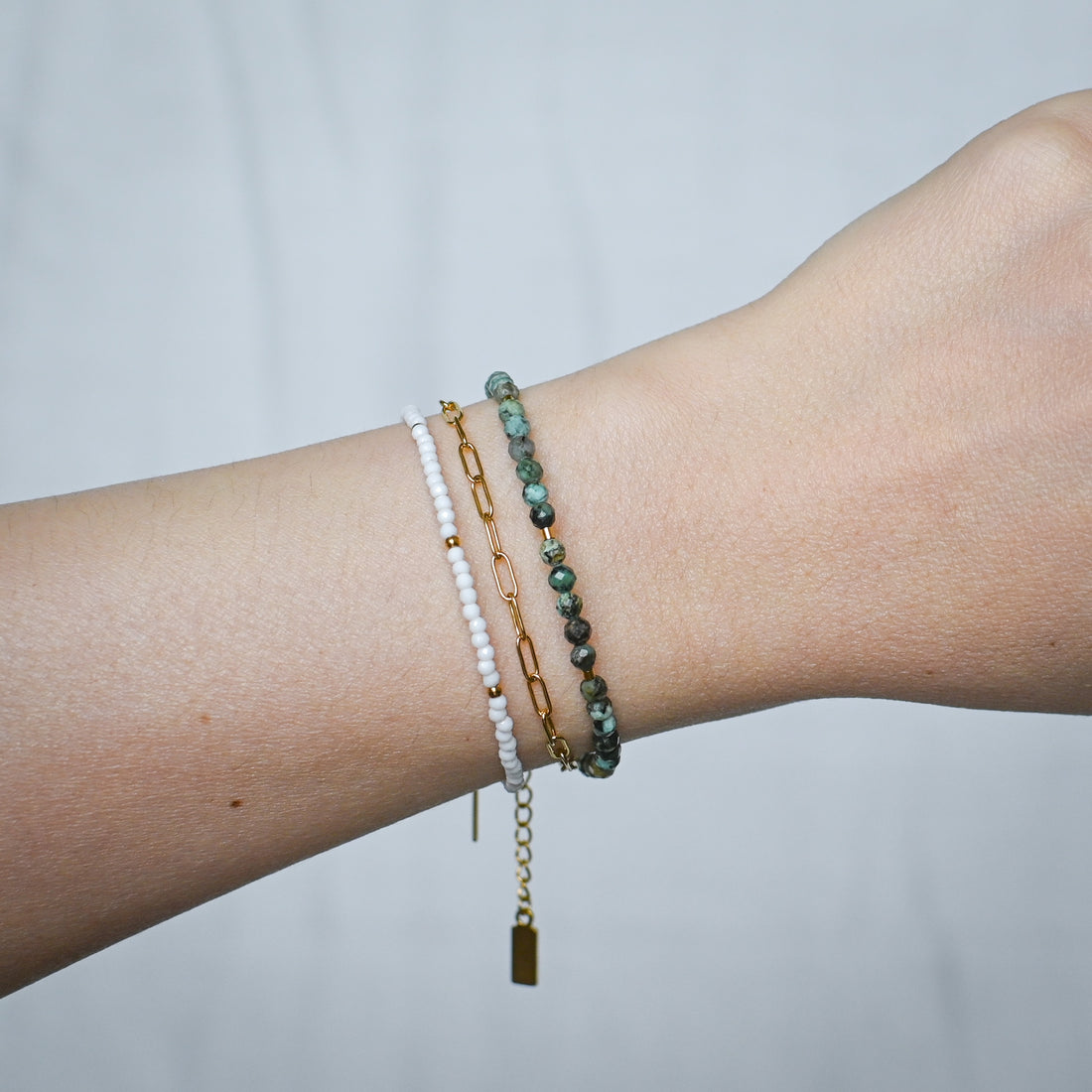 Tasha Bracelet | White