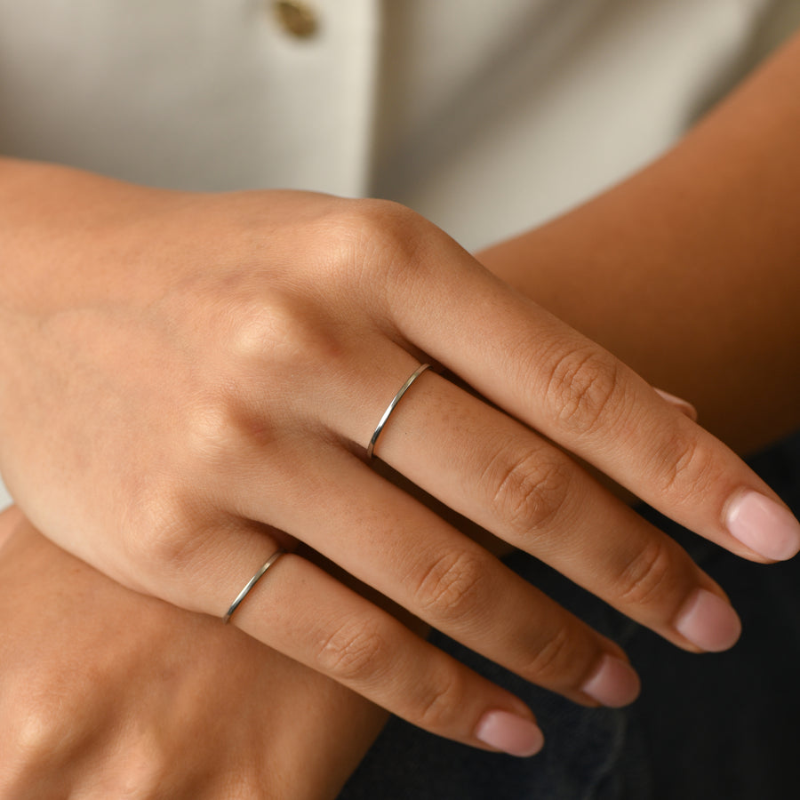 Andi Minimalist Ring | Silver