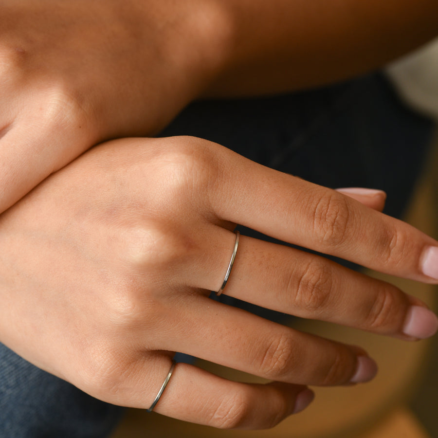 Andi Minimalist Ring | Silver