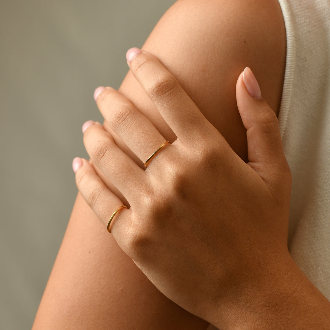 Andi Minimalist Ring | Gold