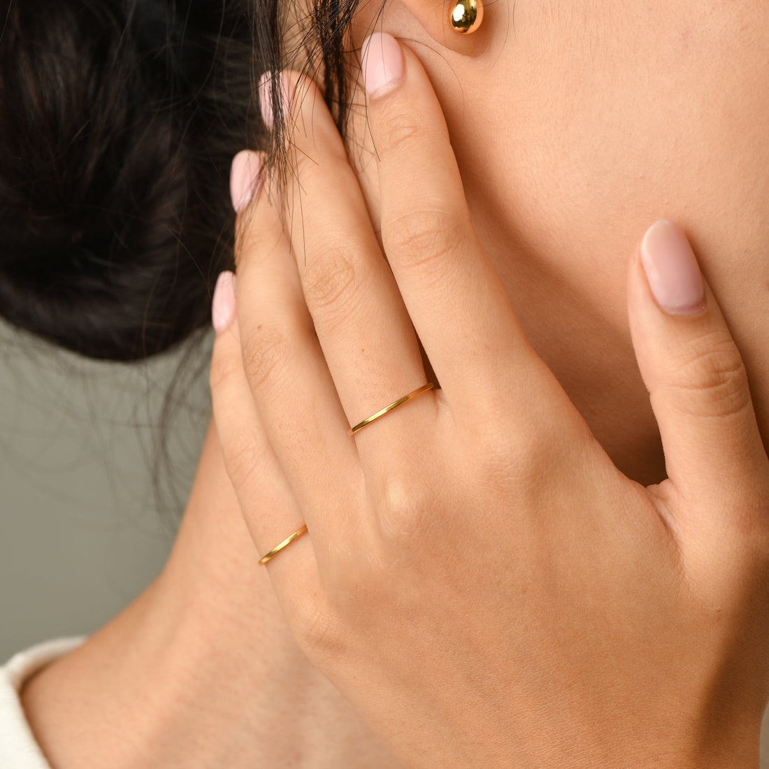 Andi Minimalist Ring | Gold