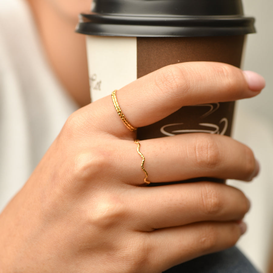 Becca Dainty Ring | Gold