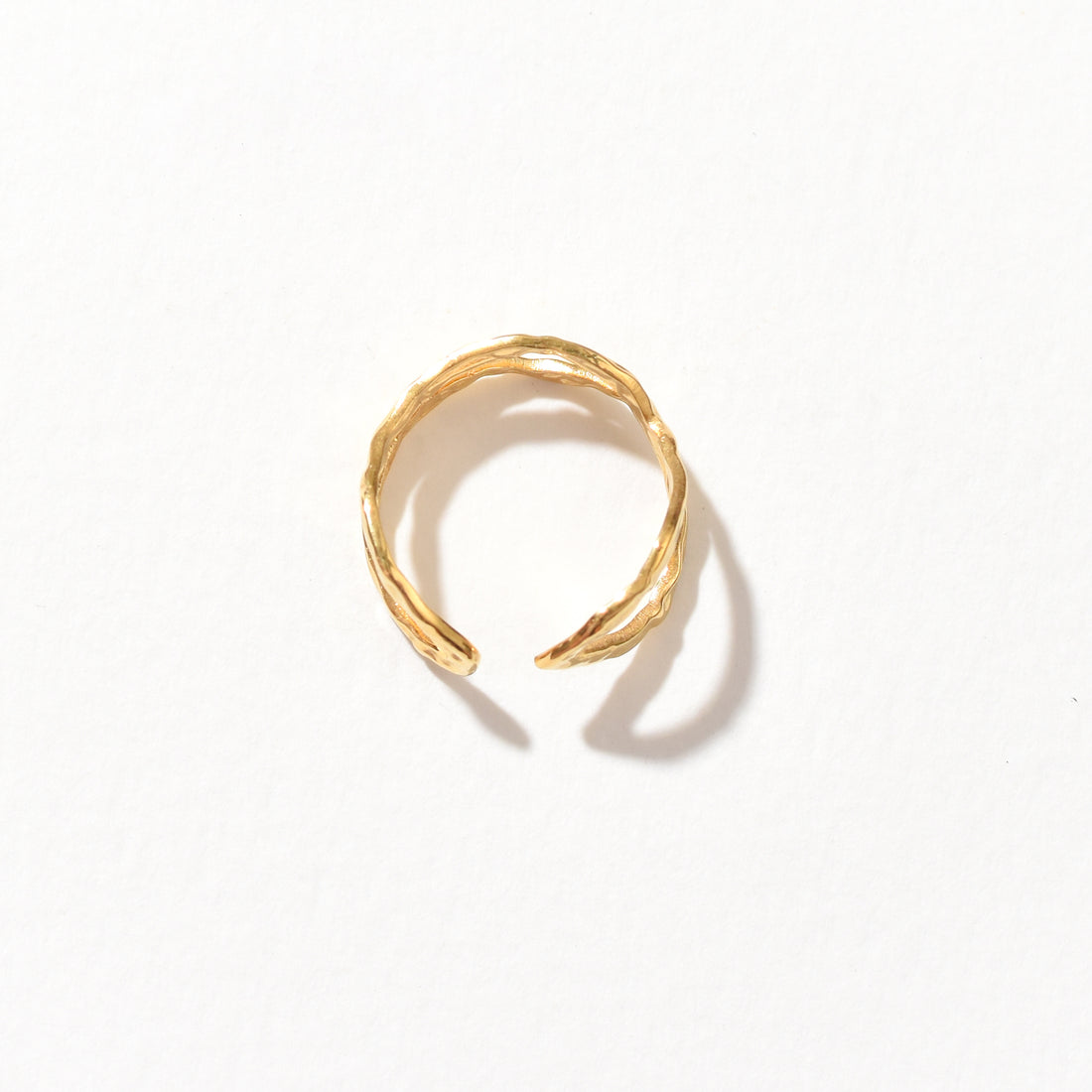 Clementine Hammered Ring