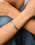 Devon Colortura Cuff Bangle | Silver