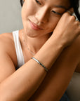 Rosaline Star Cuff Bangle | Silver