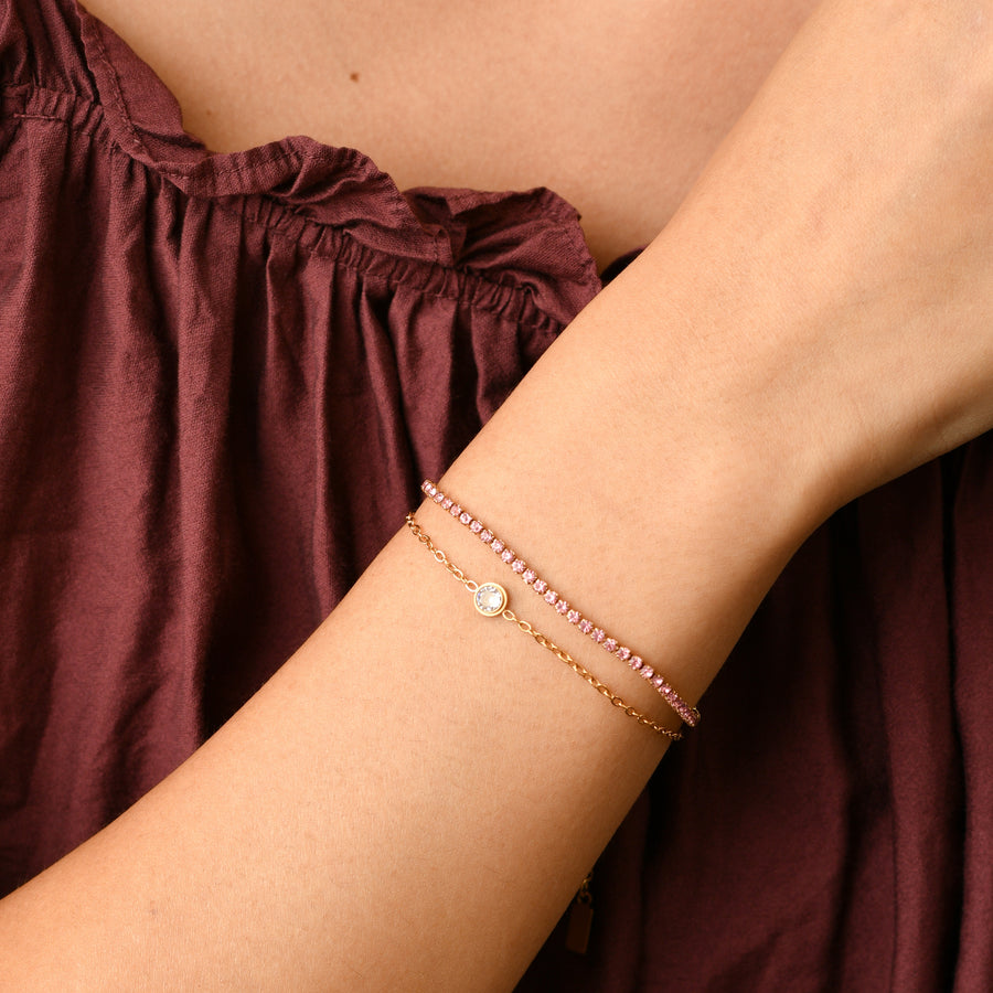 Lily Dainty Bracelet | Gold