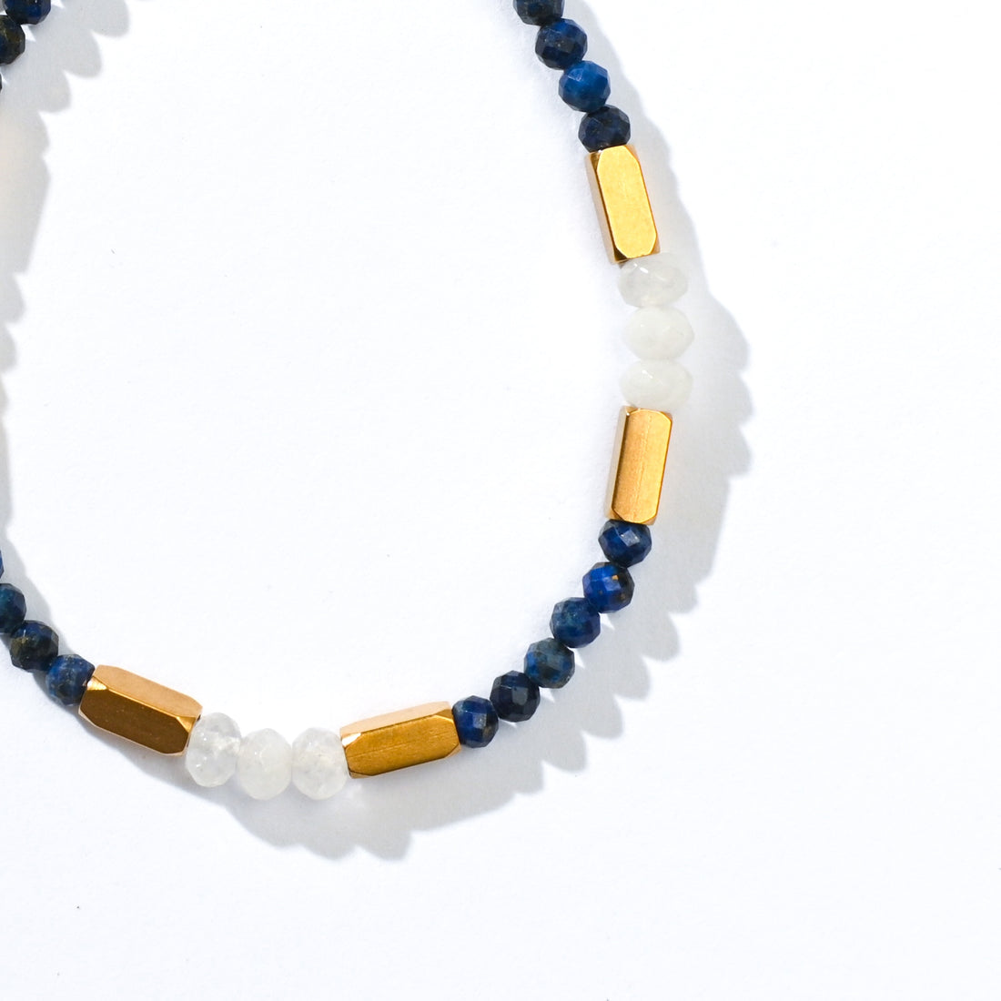 Marina Bracelet in Lapis Lazuli+Chalcedony