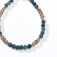 Odette Bracelet in Blue Sapphire+Chalcedony