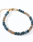 [PRE-ORDER] Odette Bracelet in Blue Sapphire+Chalcedony