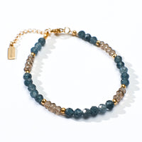 Odette Bracelet in Blue Sapphire+Chalcedony