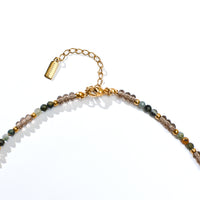 Kenna Tourmaline+Brown Chalcedony Choker