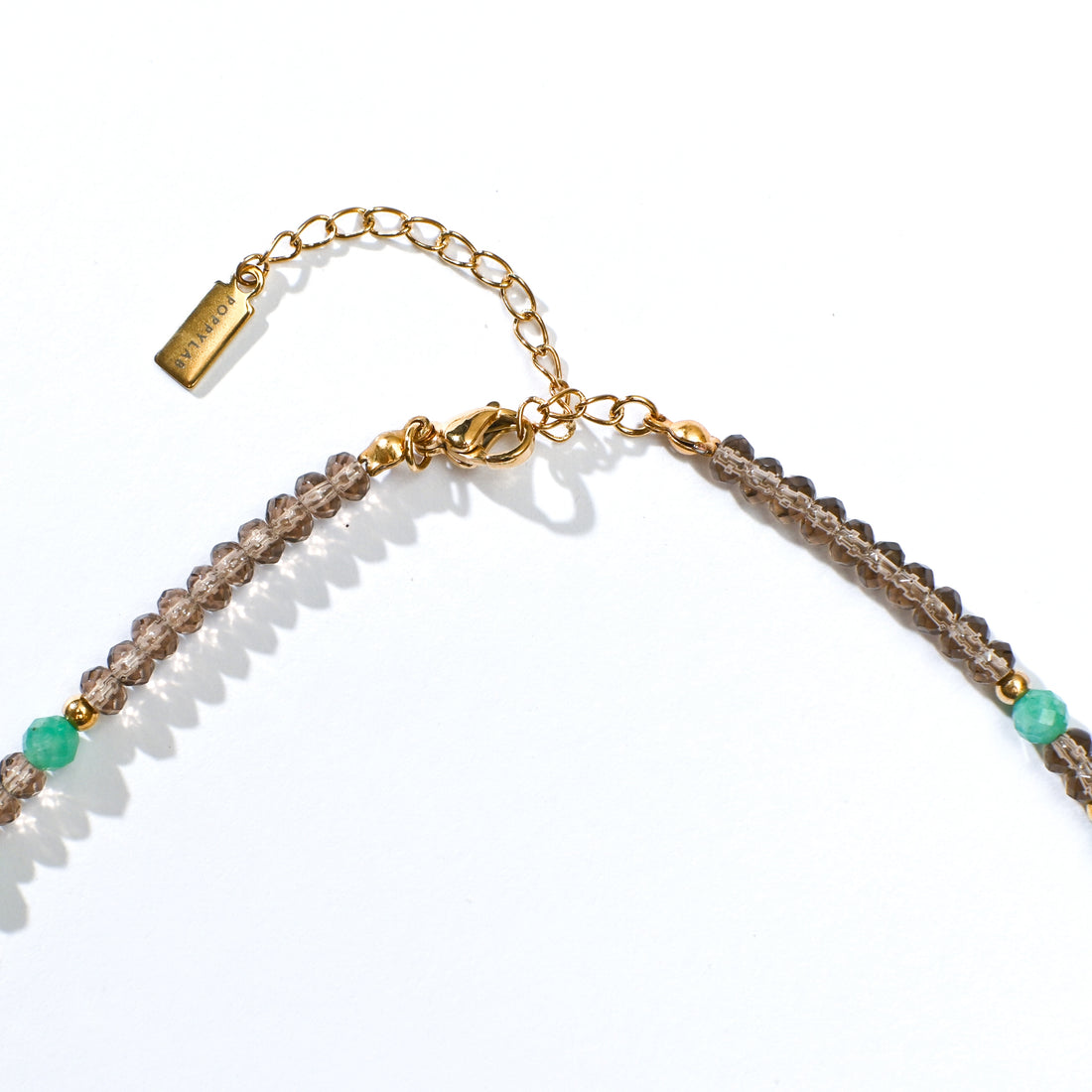 Veda Amazonite+Brown Chalcedony Necklace