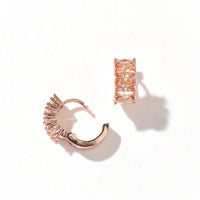 Jada Hoops | Nude Rose Gold