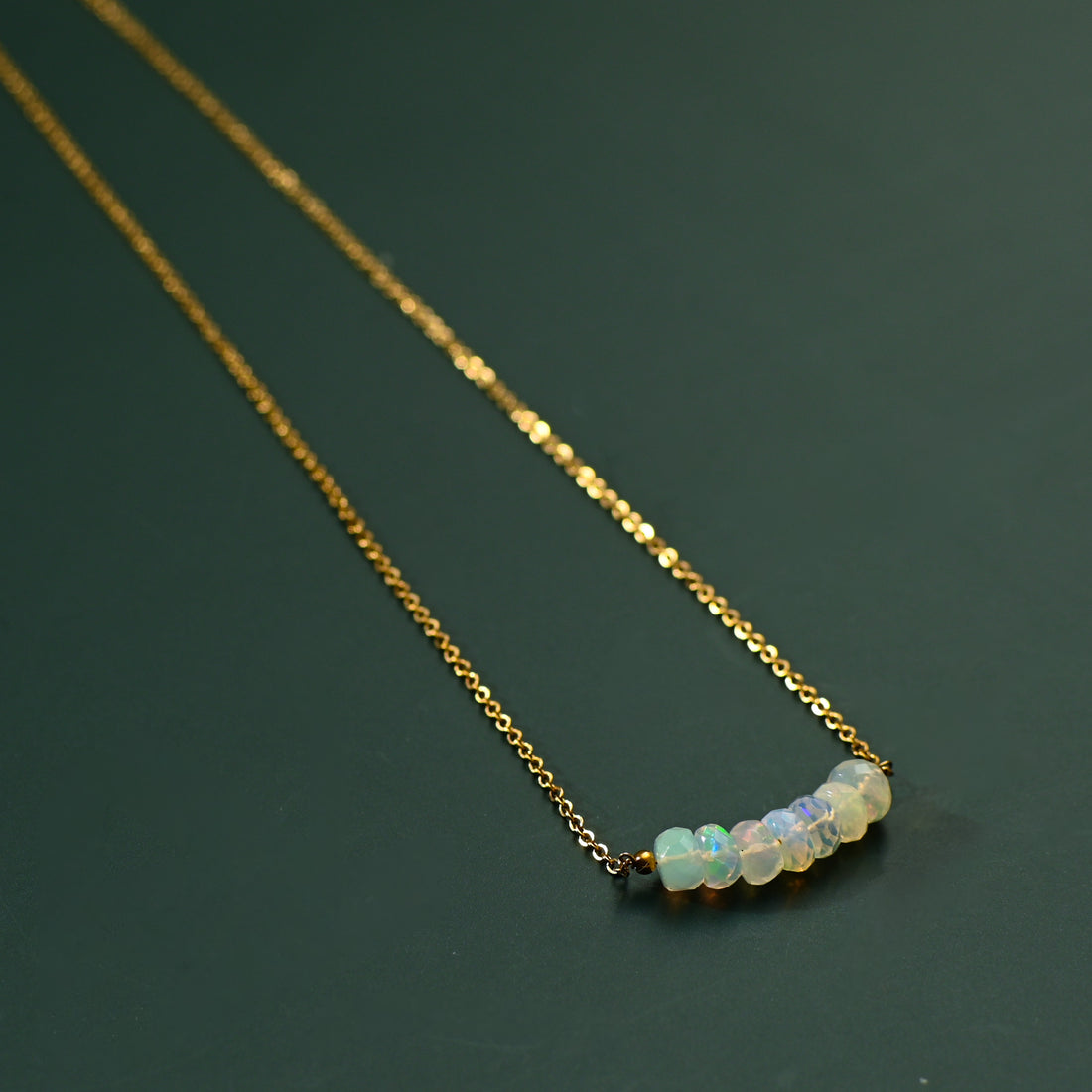 Neala Ethiopian Opal Necklace