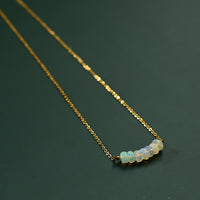 Neala Ethiopian Opal Necklace