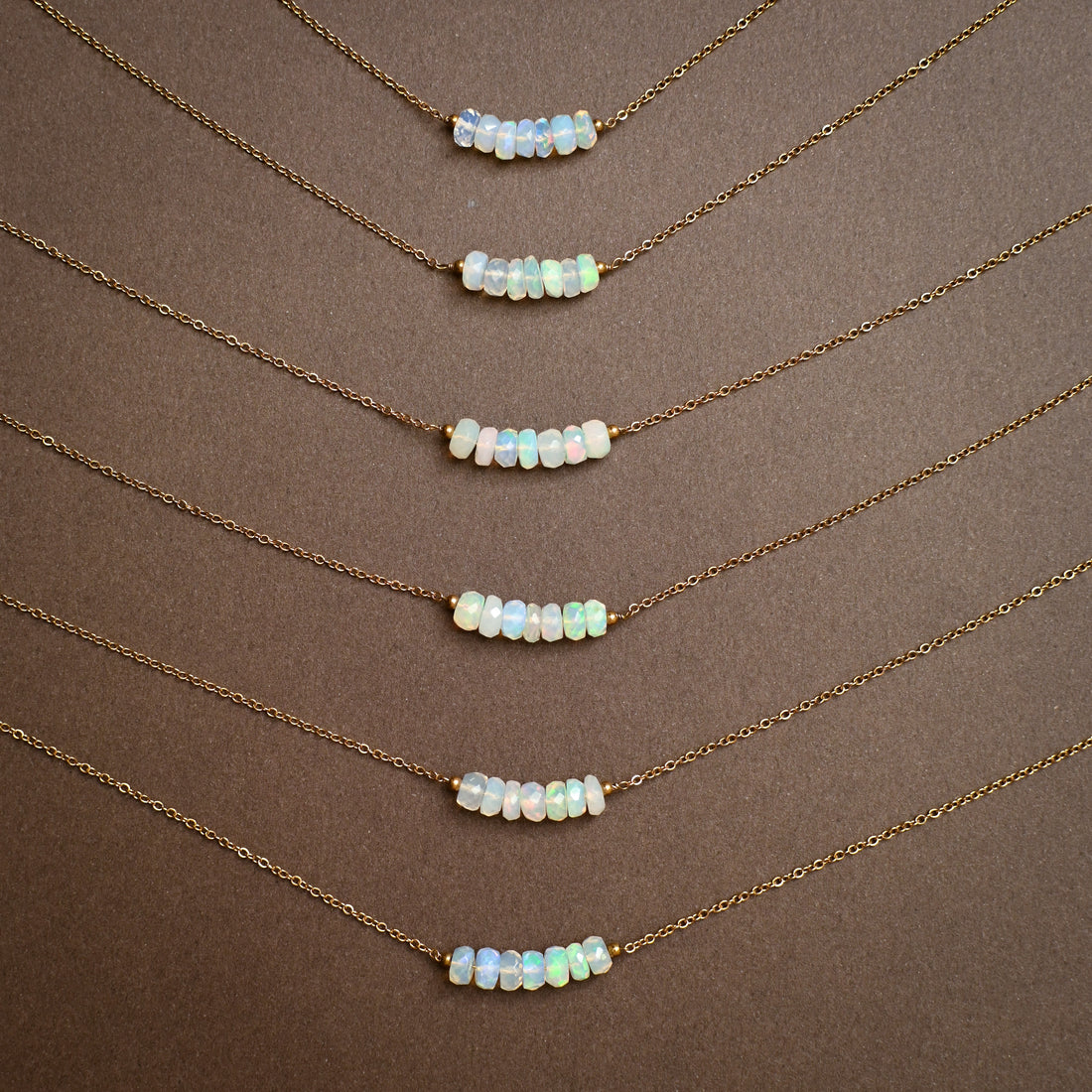 Neala Ethiopian Opal Necklace