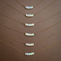 Neala Ethiopian Opal Necklace