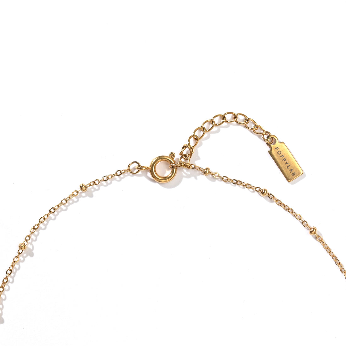Savannah Labradorite+White Quartz Lariat Necklace