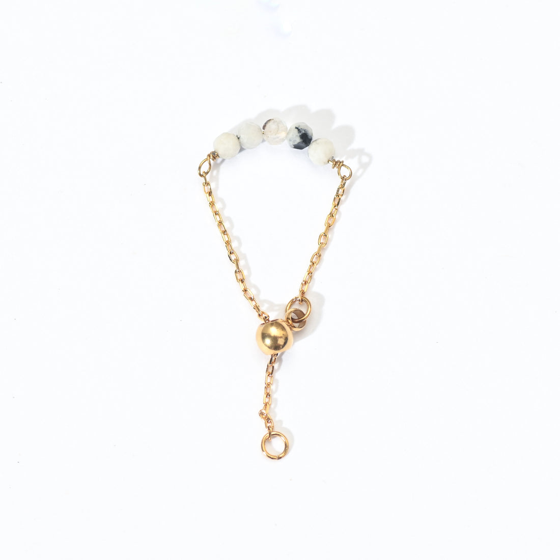 Jovie Adjustable Ring | Moonstone
