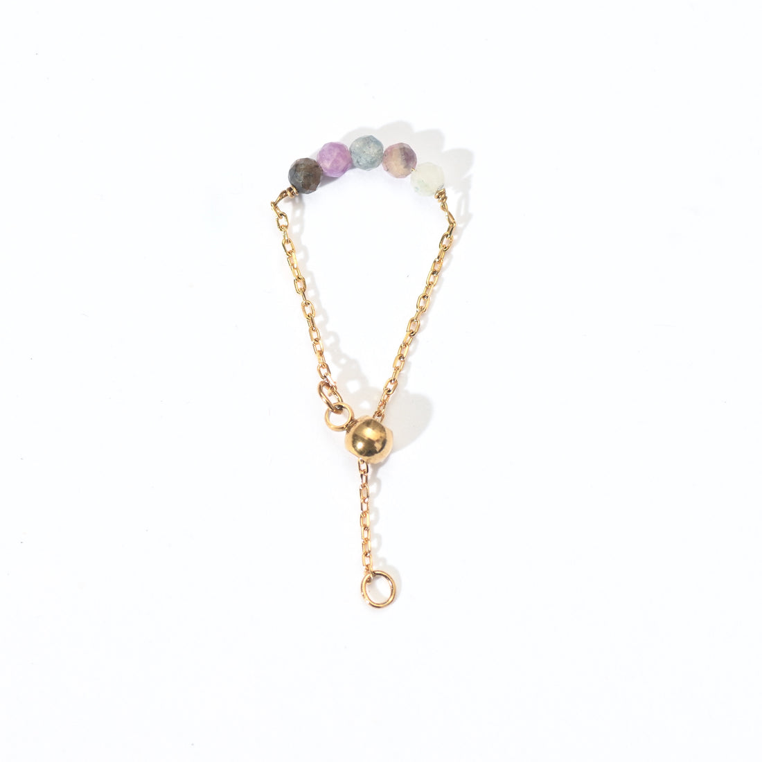 Jovie Adjustable Ring | Tourmaline