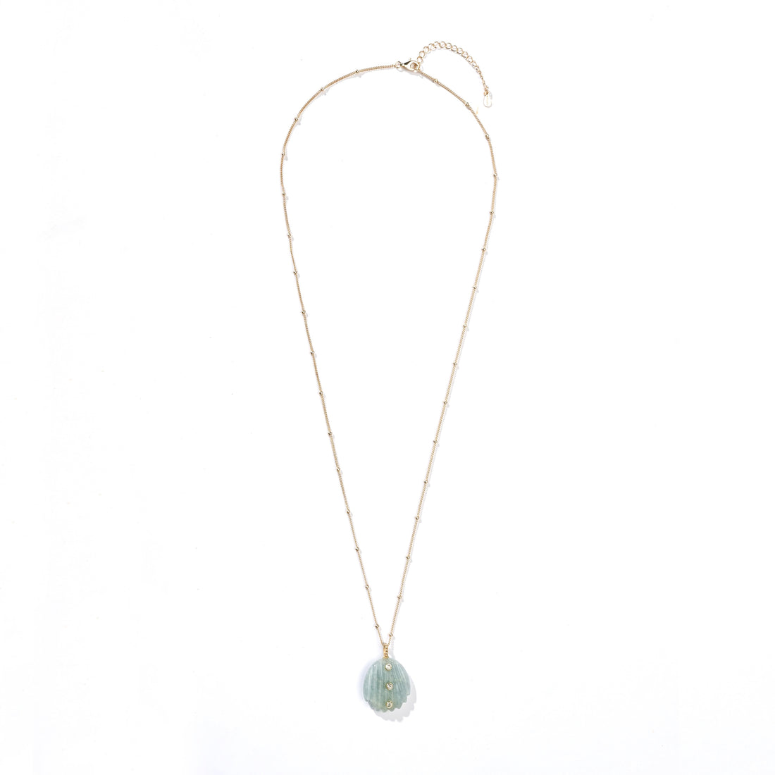 Belle Mermaid 23 carat Aquamarine with White Topaz (S925)