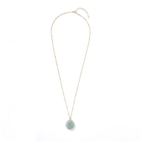 Belle Mermaid 23 carat Aquamarine with White Topaz (S925)