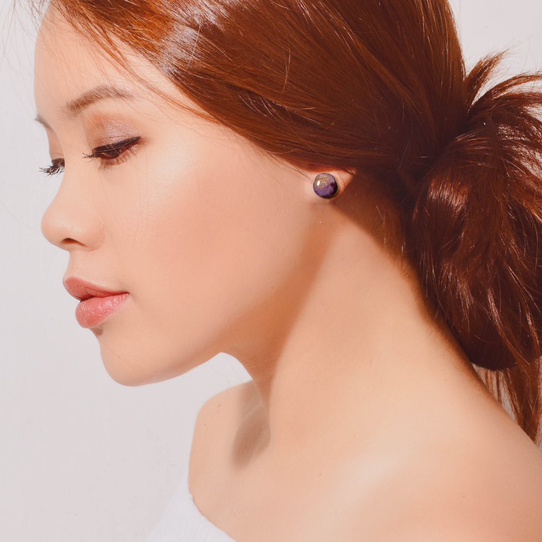 Violet Eclipse Mini Studs (options)