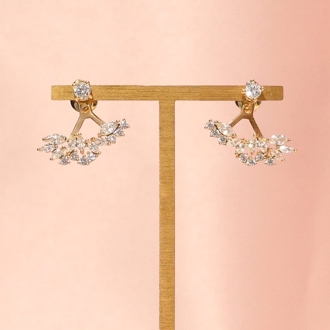 Shea Ear Jacket | Gold