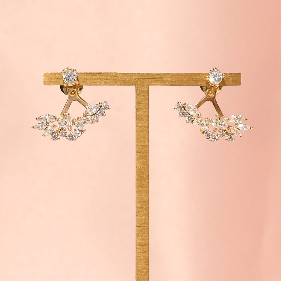 Shea Ear Jacket | Gold