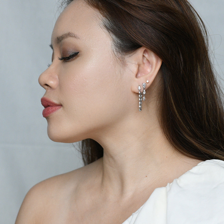Carys Ear Chain | Silver