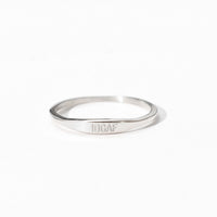 IDGAF Ring | Silver