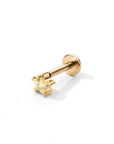 Nova Star Flatback Earring | Starry Gold