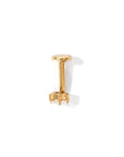 Nova Star Flatback Earring | Rainbow Gold