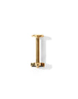 Meadow Flower Flatback Earring | Black Gold